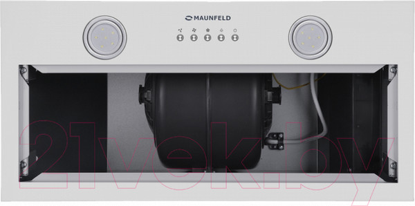 Изображение товара Вытяжка скрытая Maunfeld Trapeze 602M  (белый)