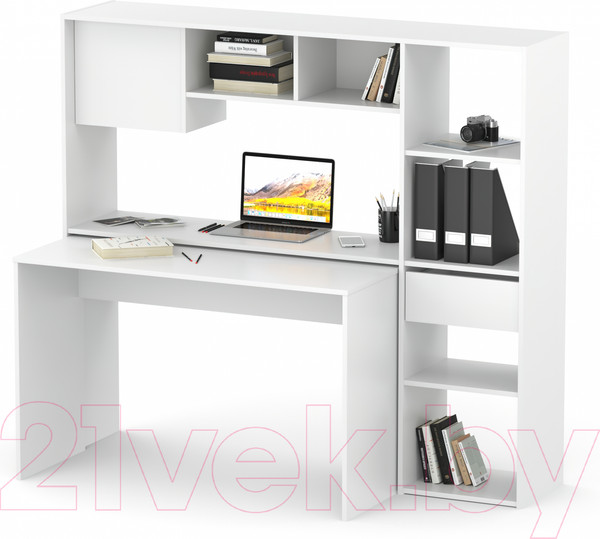 Изображение товара Письменный стол Сокол-Мебель СПМ-23 (белый)
