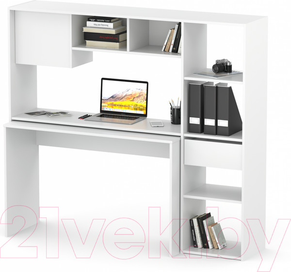 Изображение товара Письменный стол Сокол-Мебель СПМ-23 (белый)