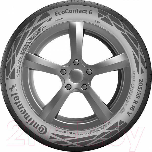 Изображение товара Летняя шина Continental EcoContact 6 225/45R19 96W Run-Flat BMW
