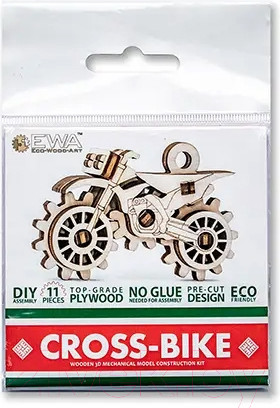 Изображение товара Мотоцикл игрушечный EWA Кроссбайк