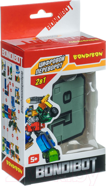 Изображение товара Робот-трансформер Bondibon Bondibot / ВВ4357