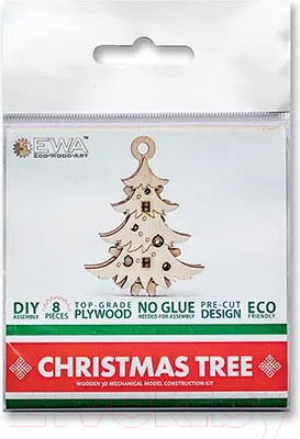 Изображение товара Конструктор EWA Новогодняя елка