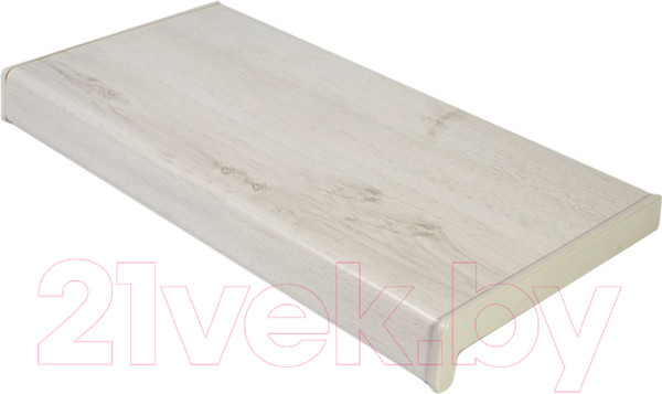Изображение товара Подоконник VPL Премиум с заглушкой 450x1400 (белый дуб)