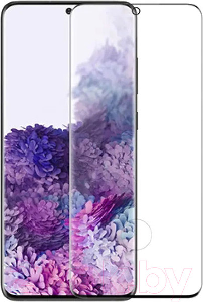 Изображение товара Защитное стекло для телефона Case Full Screen для Galaxy S20 Plus (черный глянец)