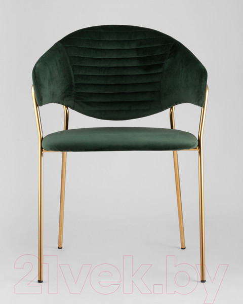 Изображение товара Стул Stool Group Эвита / FDC8022 GREEN FUT-73 (вельвет зеленый)