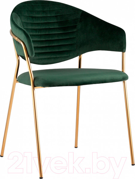 Изображение товара Стул Stool Group Эвита / FDC8022 GREEN FUT-73 (вельвет зеленый)
