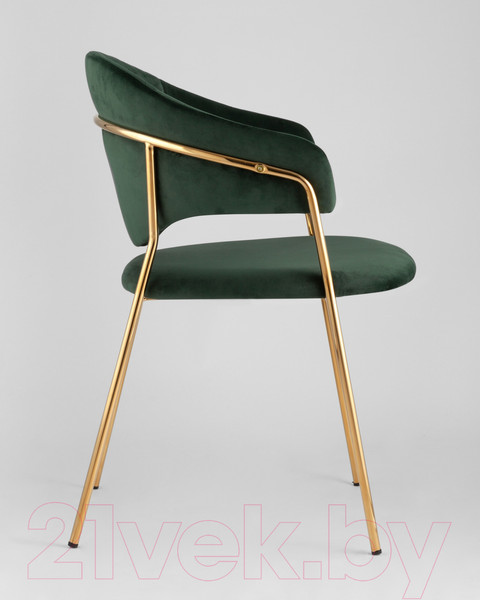 Изображение товара Стул Stool Group Эвита / FDC8022 GREEN FUT-73 (вельвет зеленый)