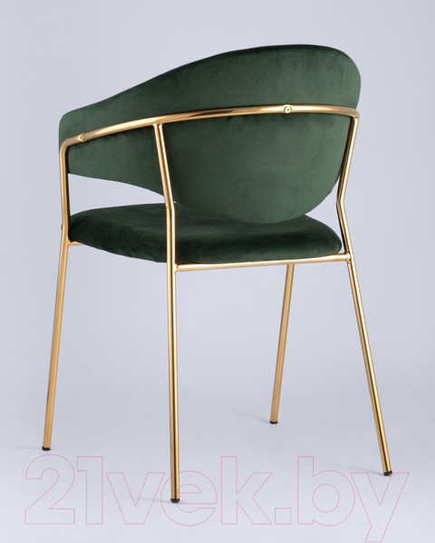 Изображение товара Стул Stool Group Эвита / FDC8022 GREEN FUT-73 (вельвет зеленый)
