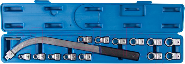 Изображение товара Набор ключей для натяжения ремней Мастак 103-20115C (15 предметов)