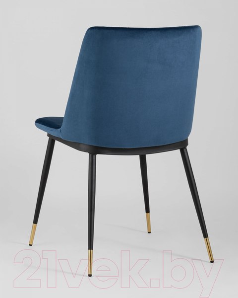 Изображение товара Стул Stool Group Мелисса / FDC8028 BLUE FUT-40 (велюр синий)