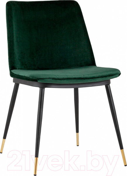Изображение товара Стул Stool Group Мелисса / FDC8028 GREEN FUT-73 (велюр зеленый)