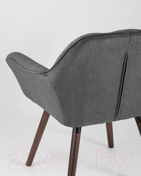 Изображение товара Стул Stool Group Брайан / HY-54 (замша темно-серый)