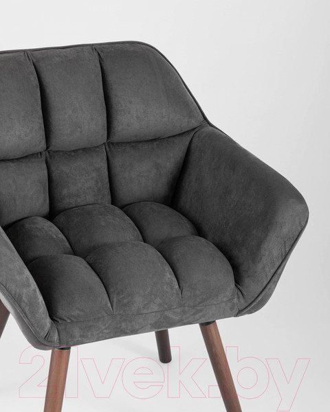 Изображение товара Стул Stool Group Брайан / HY-54 (замша темно-серый)