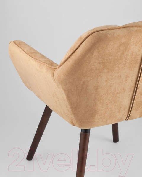 Изображение товара Стул Stool Group Брайан / HY-49 (замша бежевый)