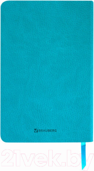 Изображение товара Ежедневник Brauberg Stylish / 111862 (бирюзовый, кожзам)