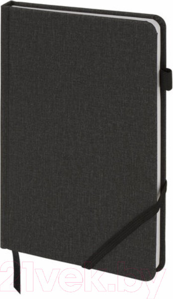 Изображение товара Ежедневник Brauberg Finest / 111869 (черный, кожзам)