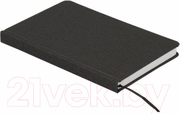 Изображение товара Ежедневник Brauberg Finest / 111869 (черный, кожзам)