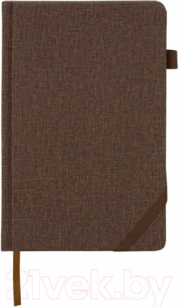 Изображение товара Ежедневник Brauberg Finest / 111870 (коричневый, кожзам)