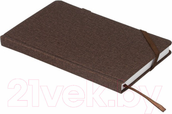 Изображение товара Ежедневник Brauberg Finest / 111870 (коричневый, кожзам)