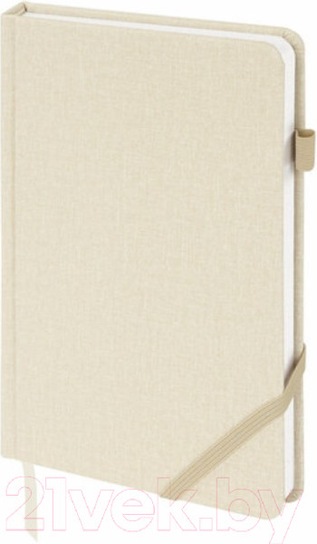 Изображение товара Ежедневник Brauberg Finest / 111871 (бежевый, кожзам)
