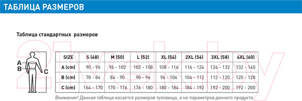 Изображение товара Полукомбинезон рабочий Hoegert HT5K308-3XL (темно-серый)