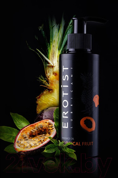 Изображение товара Эротическое массажное масло Erotist Lubricants Tropical Fruit / 541452 (150мл)