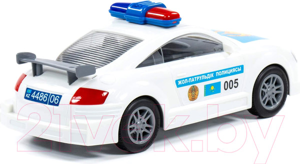 Изображение товара Автомобиль игрушечный Полесье ДПС Казахстан / 67784