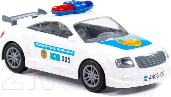 Изображение товара Автомобиль игрушечный Полесье ДПС Казахстан / 67784