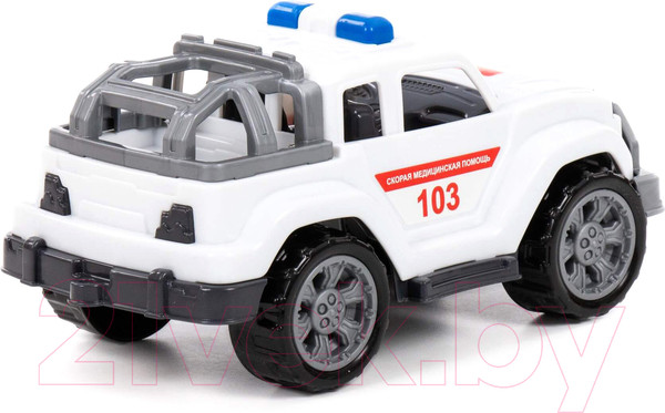 Изображение товара Автомобиль игрушечный Полесье Легионер-мини Скорая помощь / 84705