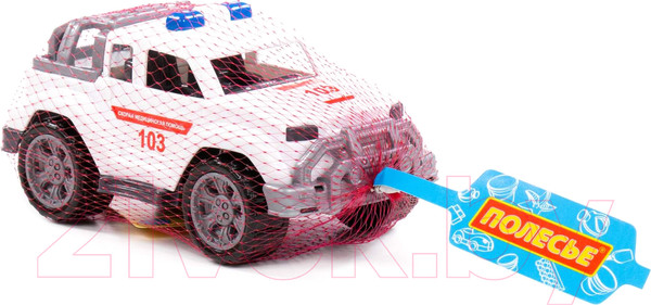 Изображение товара Автомобиль игрушечный Полесье Легионер-мини Скорая помощь / 84705