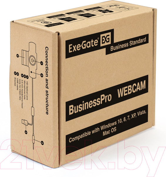 Изображение товара Веб-камера ExeGate BusinessPro C922 FullHD (черный)