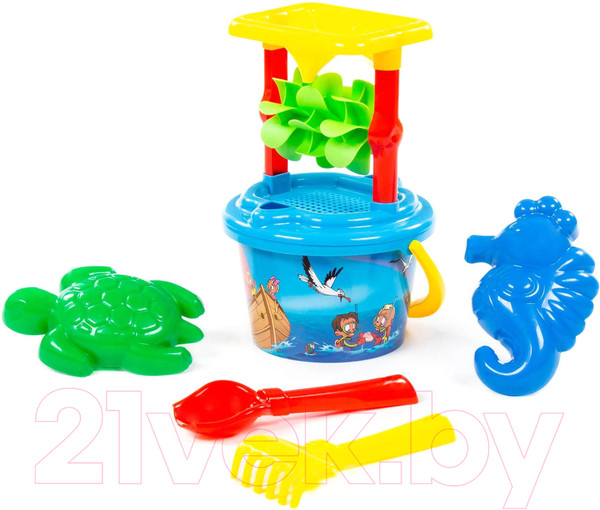 Изображение товара Набор игрушек для песочницы Полесье №348 / 35769