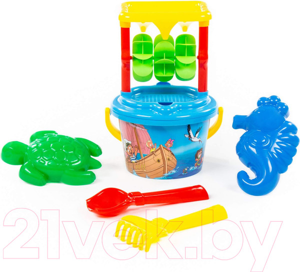 Изображение товара Набор игрушек для песочницы Полесье №348 / 35769