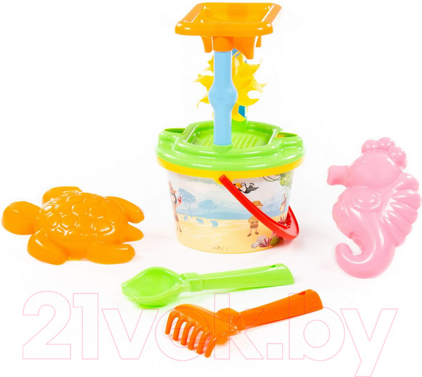 Изображение товара Набор игрушек для песочницы Полесье №348 / 35769