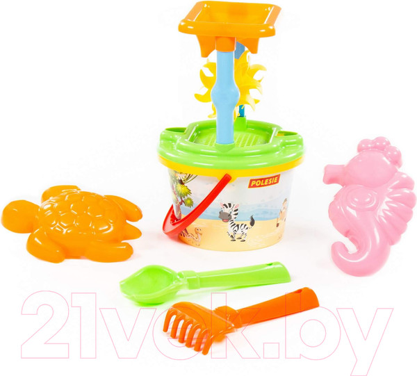 Изображение товара Набор игрушек для песочницы Полесье №348 / 35769