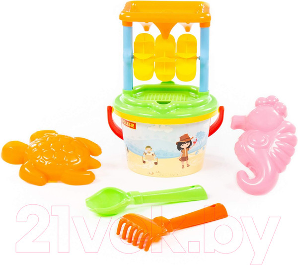 Изображение товара Набор игрушек для песочницы Полесье №348 / 35769
