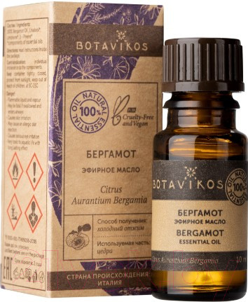 Изображение товара Эфирное масло Botavikos Бергамот (10мл)