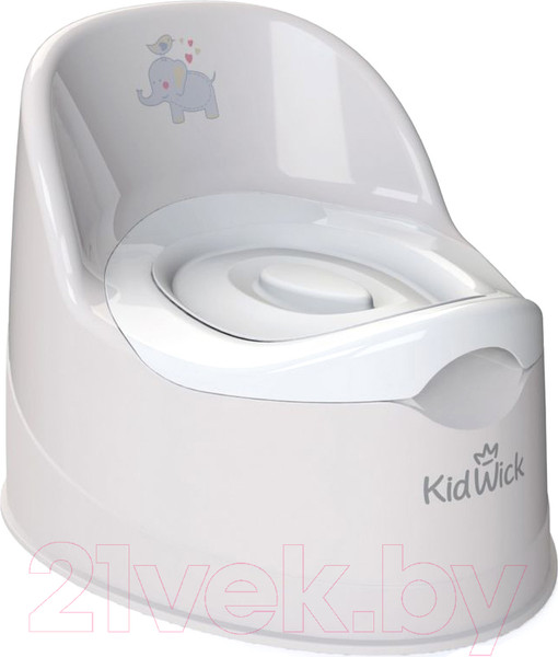 Изображение товара Детский горшок Kidwick Гранд / KW050402 (серый/белый)