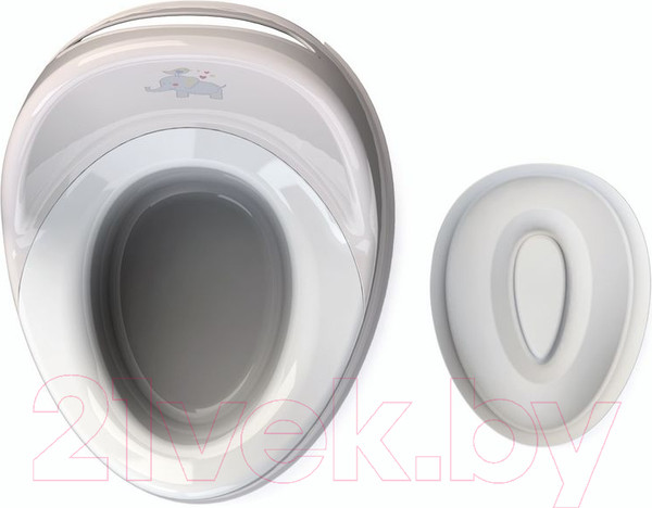 Изображение товара Детский горшок Kidwick Гранд / KW050402 (серый/белый)