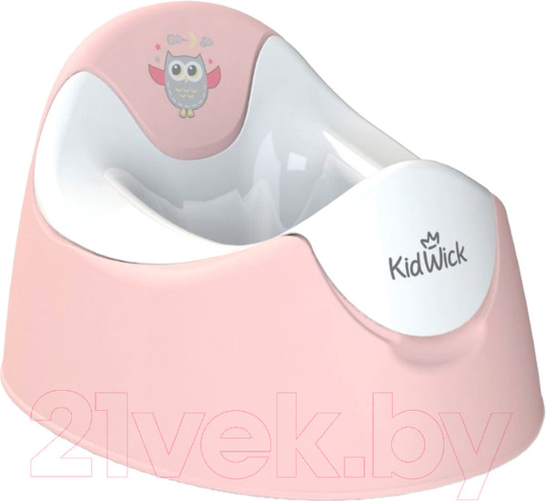 Изображение товара Детский горшок Kidwick Трио / KW090301 (розовый/белый)