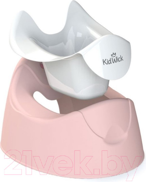 Изображение товара Детский горшок Kidwick Трио / KW090301 (розовый/белый)