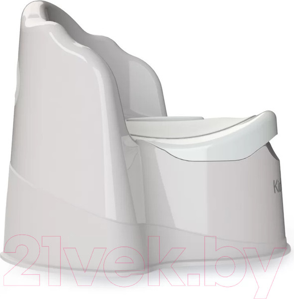Изображение товара Детский горшок Kidwick Трон / KW070402 (серый/белый)
