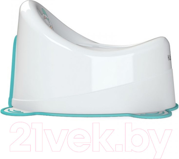 Изображение товара Детский горшок Kidwick Улитка / KW040101 (белый/бирюзовый)