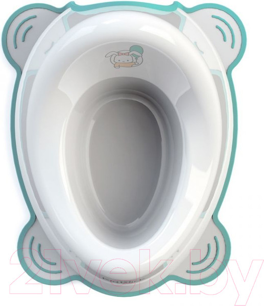 Изображение товара Детский горшок Kidwick Улитка / KW040101 (белый/бирюзовый)