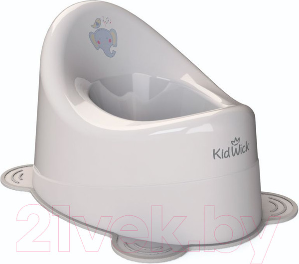 Изображение товара Детский горшок Kidwick Улитка / KW040401 (серый/темно-серый)