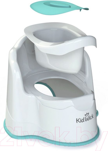 Изображение товара Детский горшок Kidwick Королевский / KW080104 (белый)
