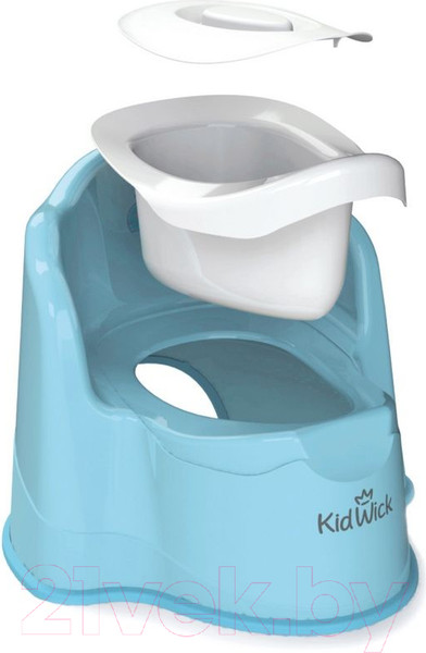Изображение товара Детский горшок Kidwick Королевский / KW080204 (голубой)