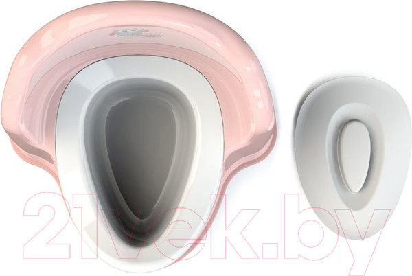 Изображение товара Детский горшок Kidwick Королевский / KW080304 (розовый/темно-розовый/белый)