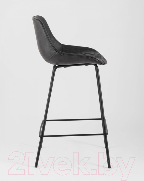 Изображение товара Стул барный Stool Group Texas / 9090C (экокожа серый)